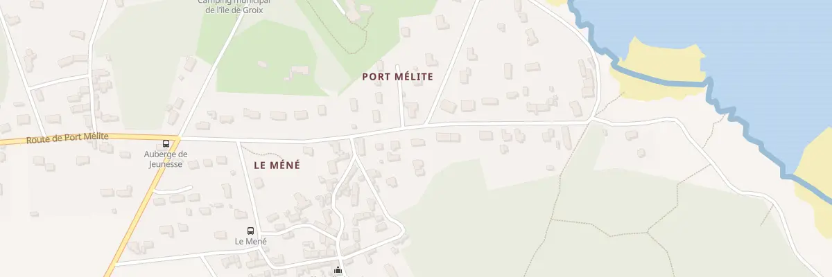 Plan du 7250 Le Mené à Groix