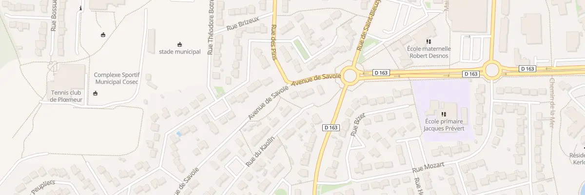 Plan du 8 Rue du Kaolin à Ploemeur
