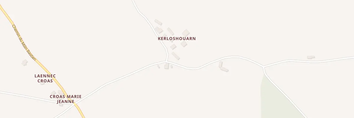 Plan du 5621 Kerlossouarn à Plounévez-Moëdec