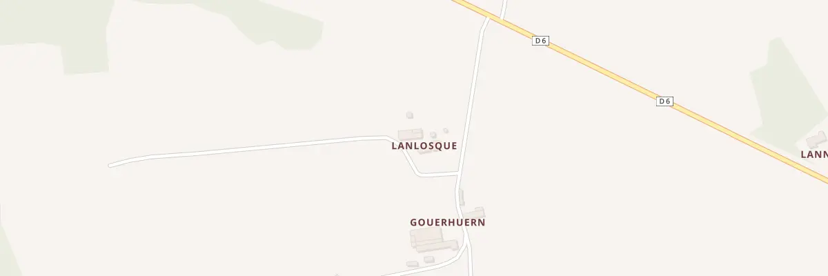Plan du 5180 Lanlosque à Pont-Scorff