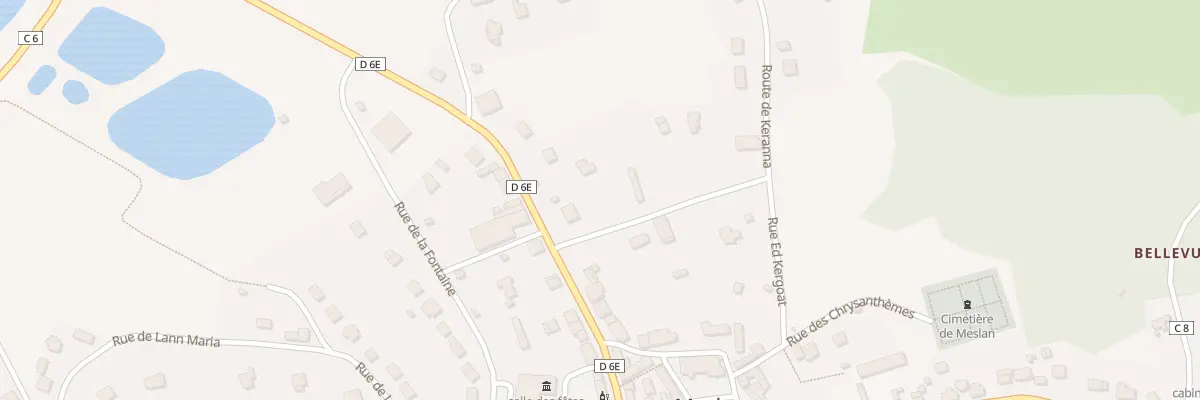 Plan du 26 Rue de la Resistance à Meslan