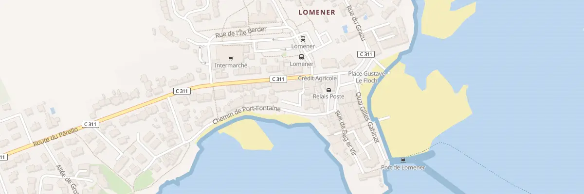 Plan du 10 Rte du Pérello à Ploemeur