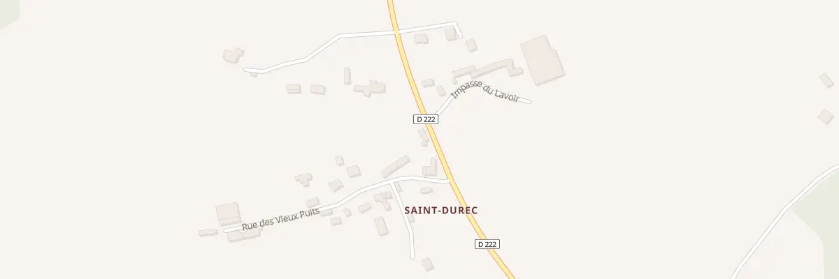 Plan du 107 St Durec à Arzano