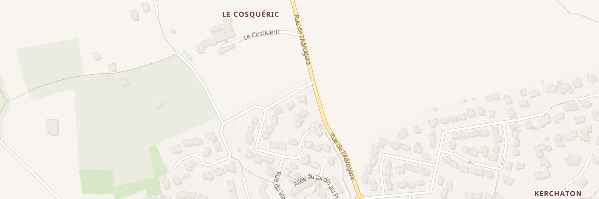 Plan du 1 Rue du Ble Noir à Ploemeur