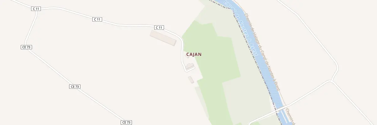 Plan du 1 Cajan à Paule