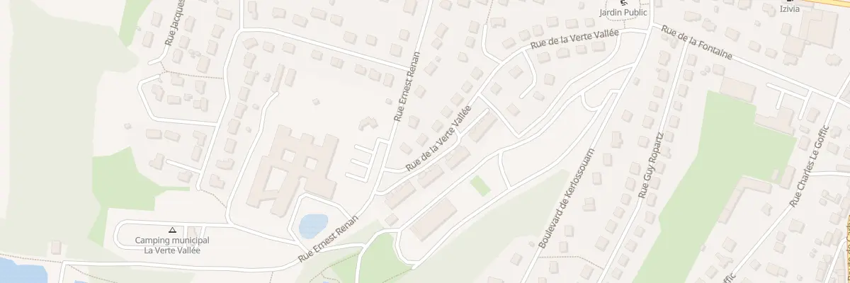 Plan du 24 Rue de la Verte Vallee à Callac
