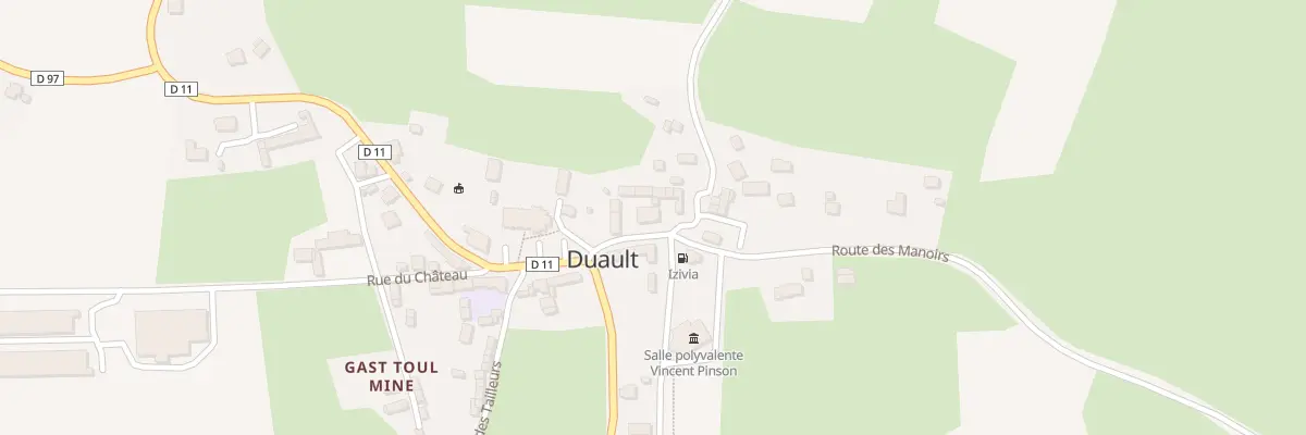 Plan du 5 Pl Ty Duaod à Duault