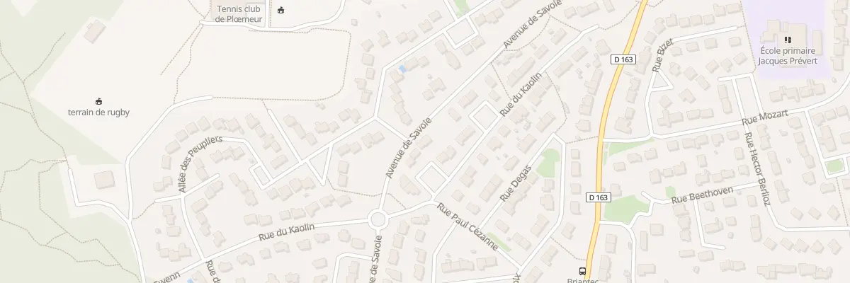 Plan du 46 Rue du Kaolin à Ploemeur