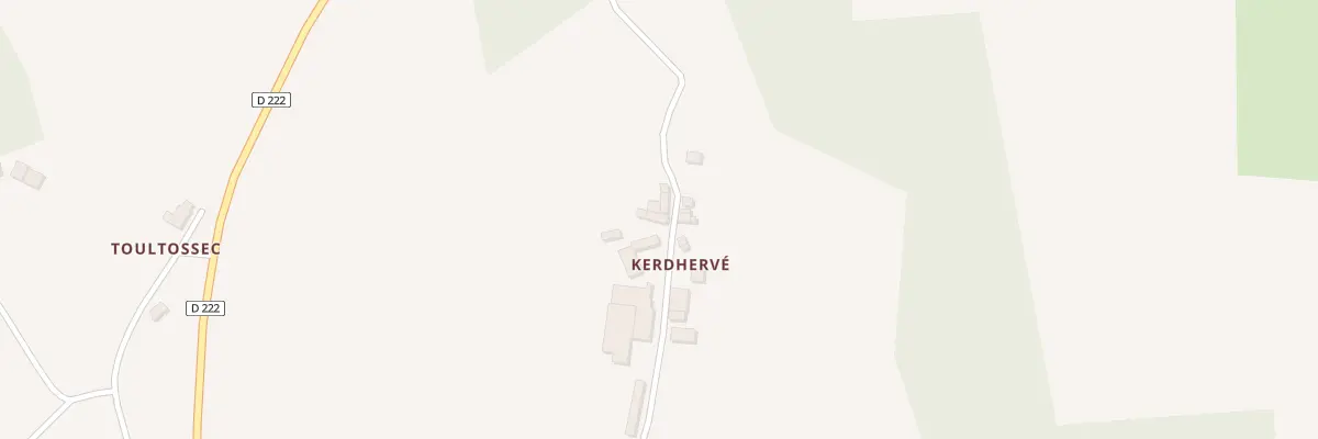 Plan du 5152F Kerdhervé à Guilligomarc’h