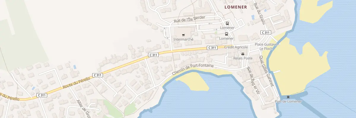 Plan du 36B Rte du Pérello à Ploemeur