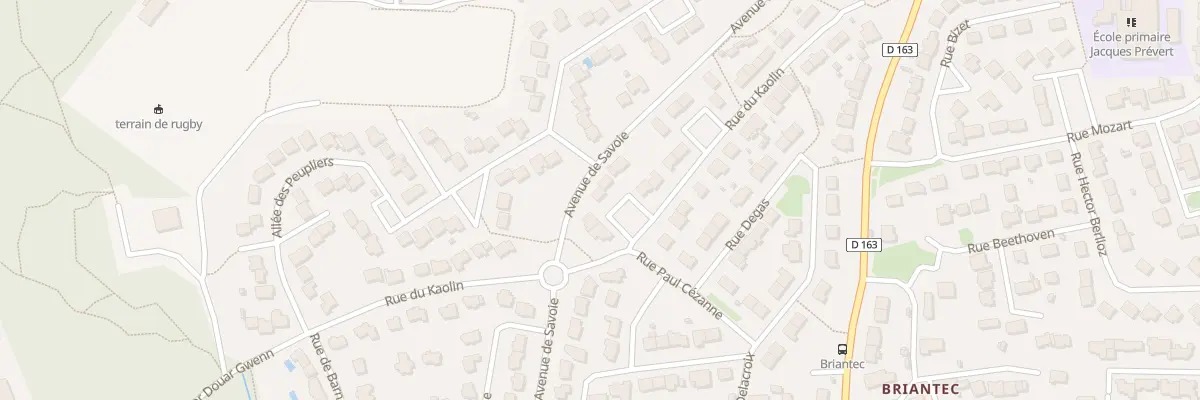 Plan du 50 Rue du Kaolin à Ploemeur