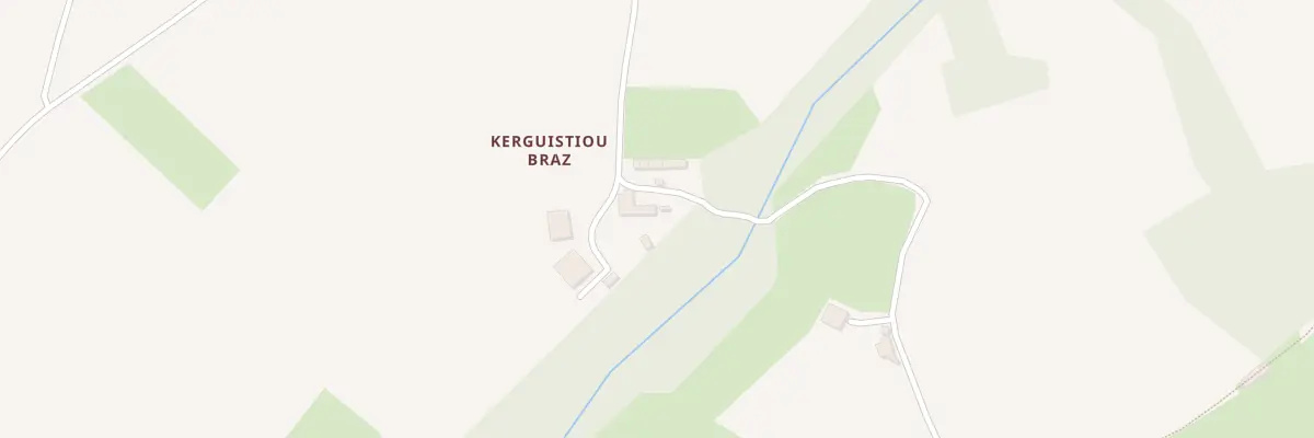 Plan du 1 Kerguistiou Bras à La Chapelle-Neuve
