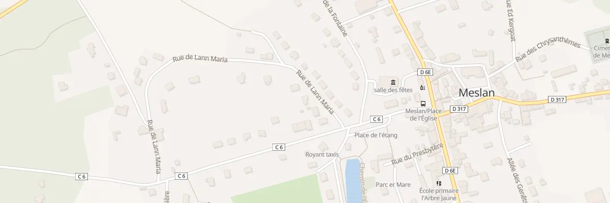 Plan du 3 Rue de Lann Maria à Meslan