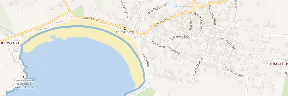 Plan du 7B Sur Le Port - Locmaria à Groix