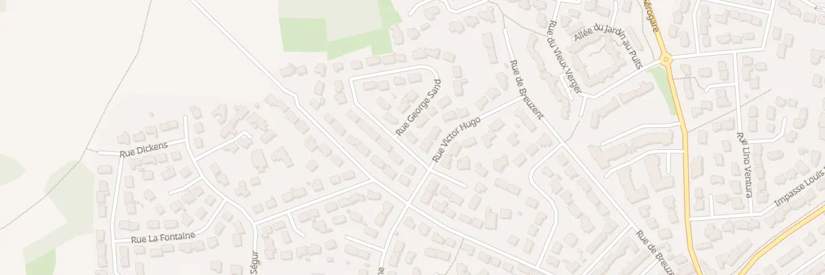 Plan du 1 Rue Alfred de Musset à Ploemeur