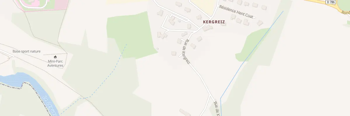 Plan du 18 Rue de Kergreis à Lannion