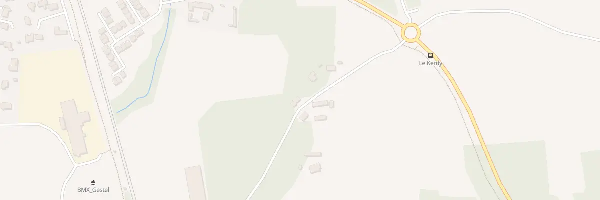 Plan du 4 Le Kerdy à Gestel