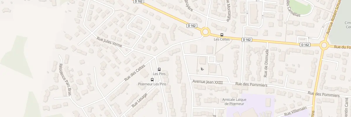 Plan du 1 Rue Duguesclin à Ploemeur
