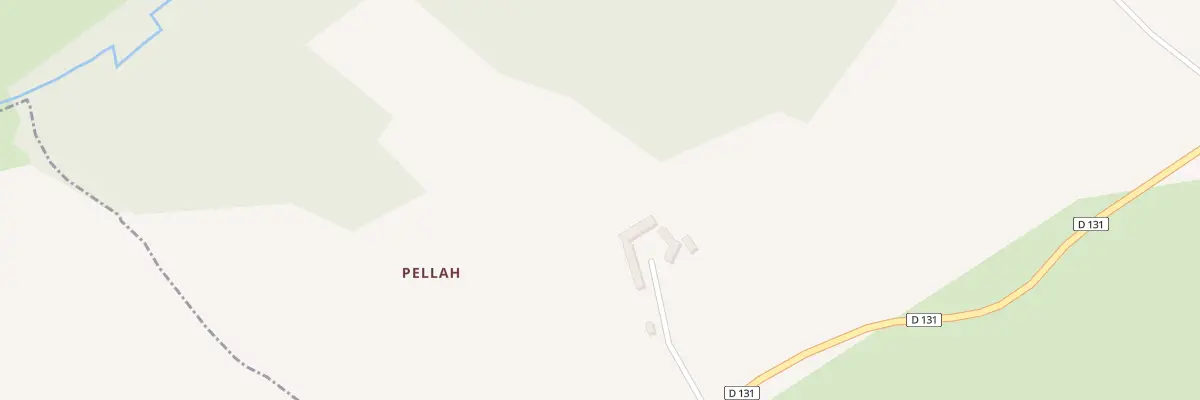 Plan du 5288 Pellah à Priziac