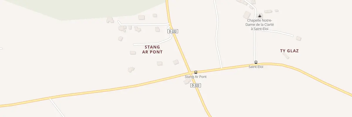 Plan du 2 Stang ar Pont à Guilligomarc’h