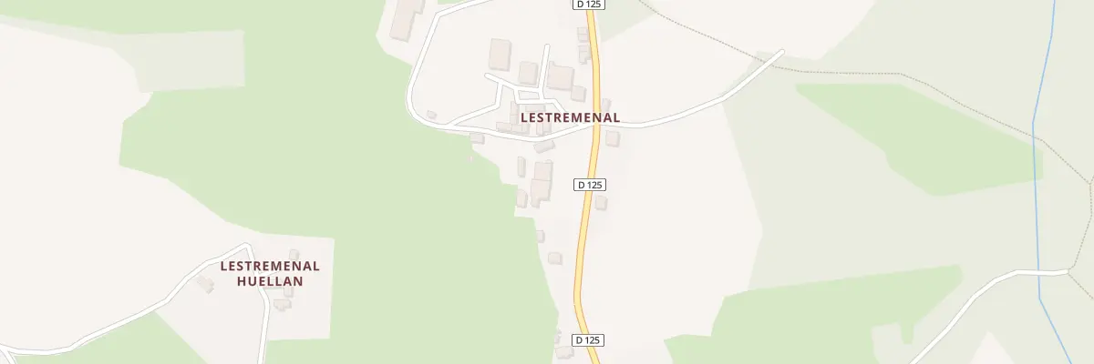 Plan du 5 Lestremenal à Callac