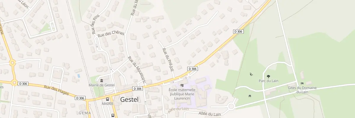 Plan du 4 Rue du Pré Joli à Gestel