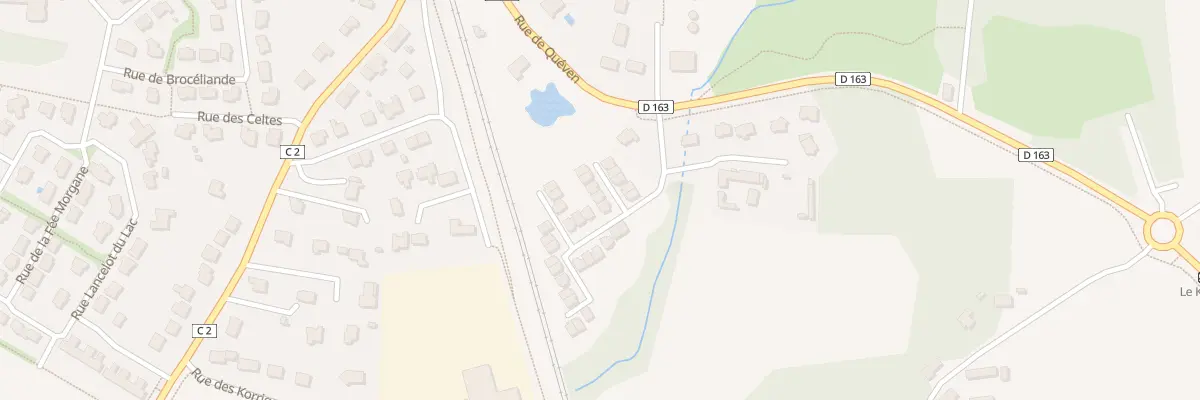 Plan du 3 Imp des Palombes à Gestel