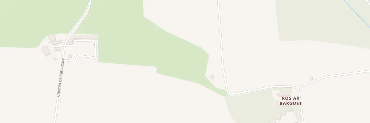 Plan du 4 Ros Ar Barguet à Locarn