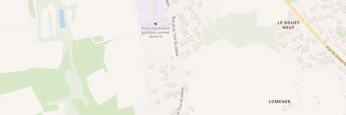 Plan du 24 Rue de la Tour du Génie à Ploemeur