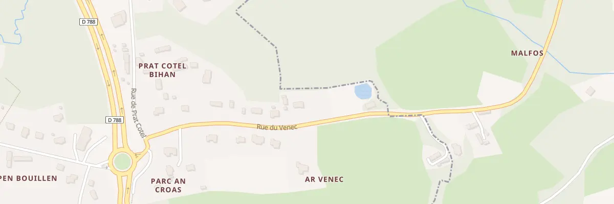 Plan du 13 Rue du Venec à Saint-Quay-Perros