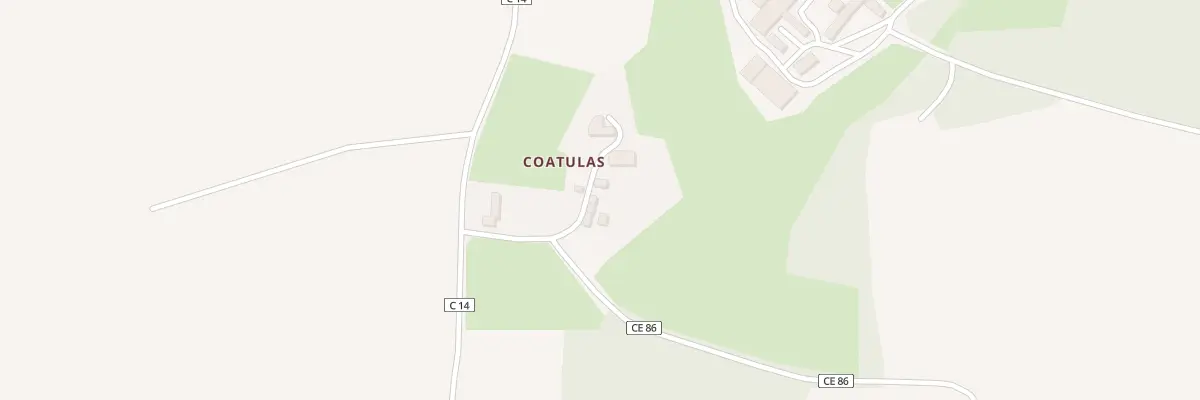 Plan du 4 Coatulas à Paule