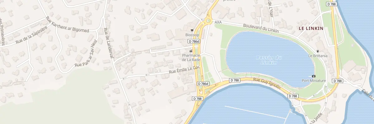 Plan du 51 Rue Anatole Le Braz à Perros-Guirec
