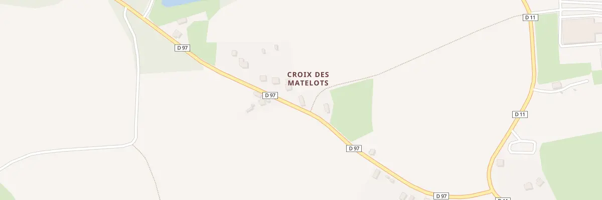Plan du 6 Croix Matelots à Duault
