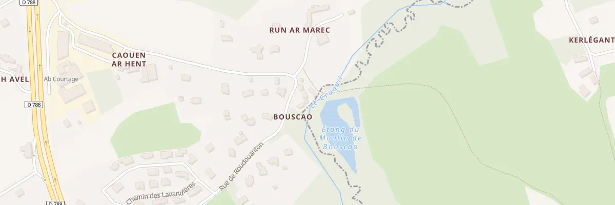 Plan du 16 Rue de Bouscao à Saint-Quay-Perros