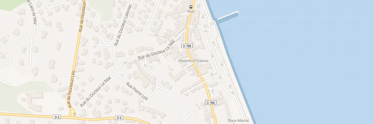 Plan du 55 Rue Ernest Renan à Perros-Guirec