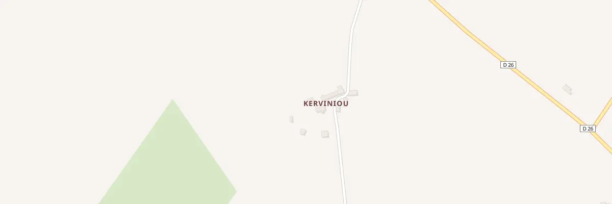 Plan du 6 Kerviniou à Pont-Scorff