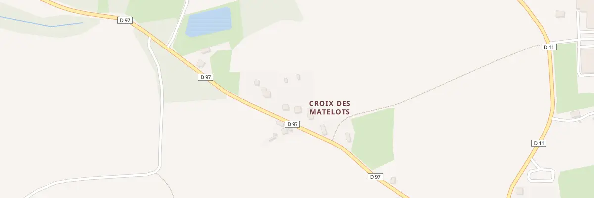 Plan du 8 Croix Matelots à Duault