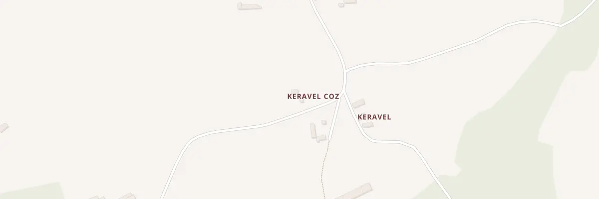 Plan du 5668 Keravel à Plounévez-Moëdec