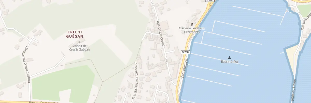 Plan du 15 Rue de Landerval à Perros-Guirec