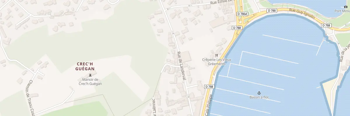 Plan du 27 Rue de Landerval à Perros-Guirec