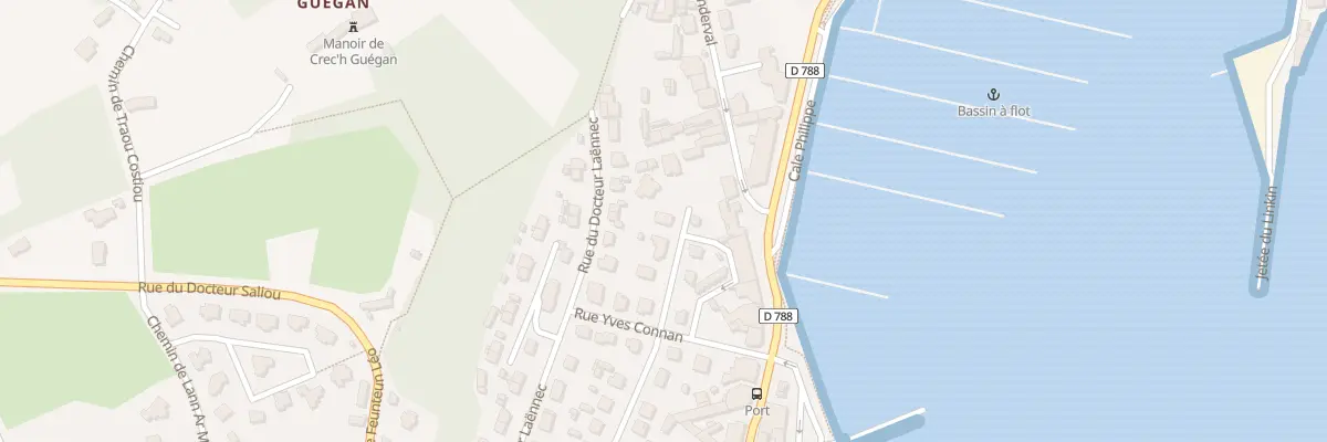 Plan du 19 Rue du Docteur Lesné à Perros-Guirec