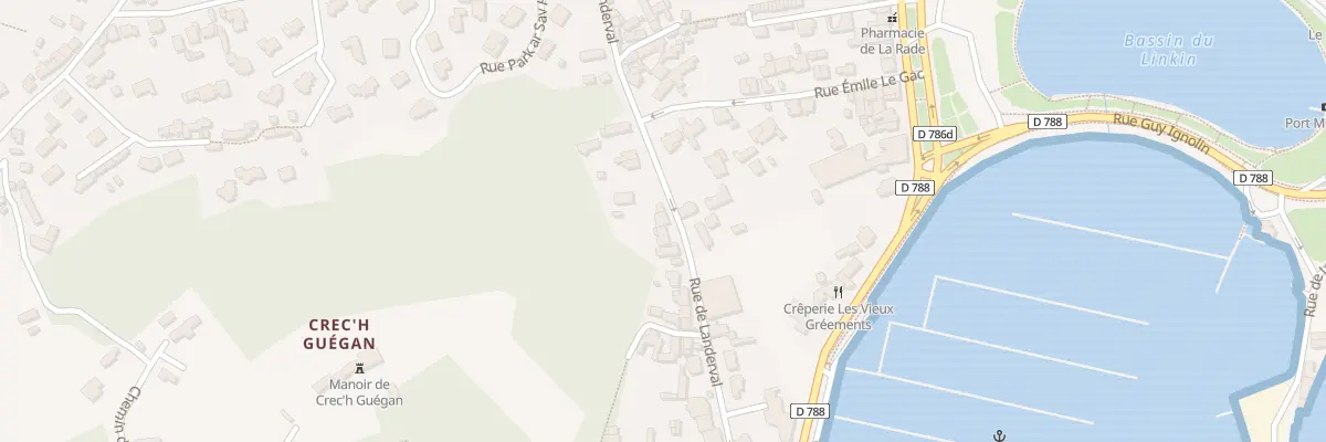 Plan du 37 Rue de Landerval à Perros-Guirec
