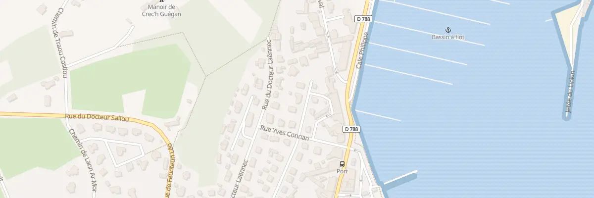 Plan du 17 Rue du Docteur Lesné à Perros-Guirec