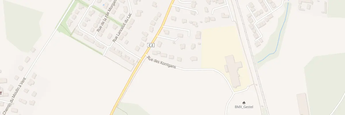 Plan du 5 Rue des Korrigans à Gestel