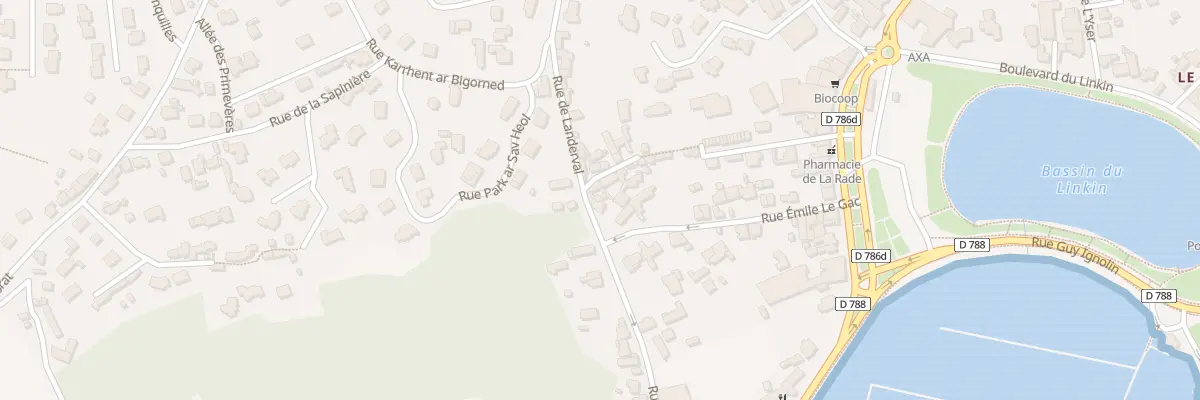 Plan du 9048 Rue de Landerval à Perros-Guirec
