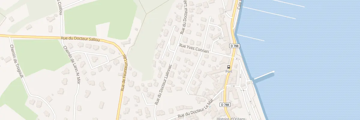 Plan du 16 Rue du Docteur Laënnec à Perros-Guirec