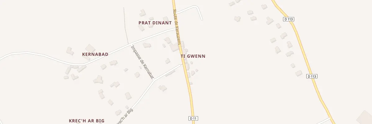 Plan du 27 Rte de Kerauzern à Ploubezre