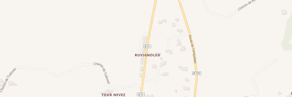 Plan du 6 Rte de Kerauzern à Ploubezre