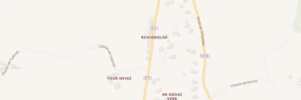 Plan du 12 Rte de Kerauzern à Ploubezre