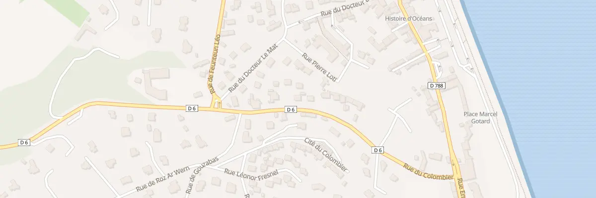 Plan du 24 Rue du Colombier à Perros-Guirec